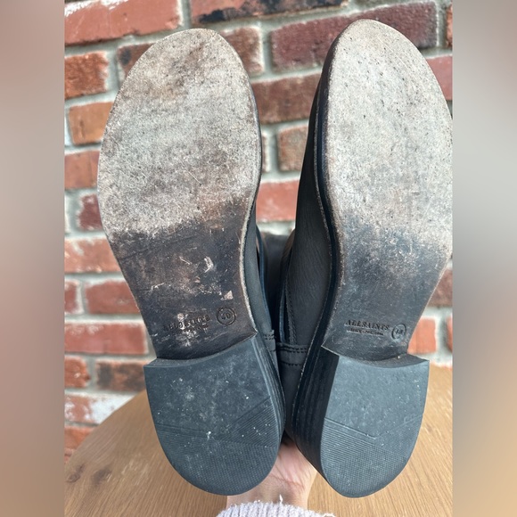 AllSaints Dark Grey Classic Biker Boot - Picture 7 of 8